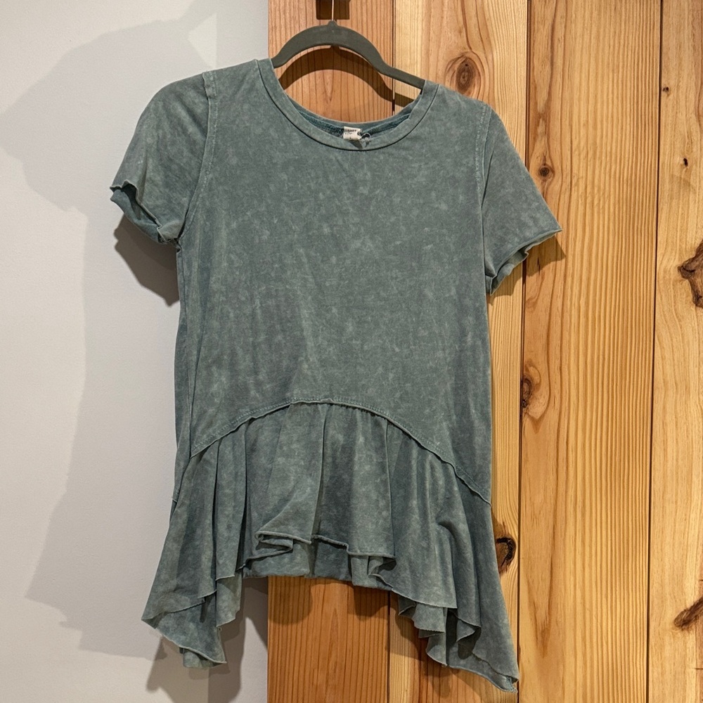 Women's Green Oversized Blouse